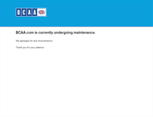 Tablet Screenshot of maintenance.bcaa.com